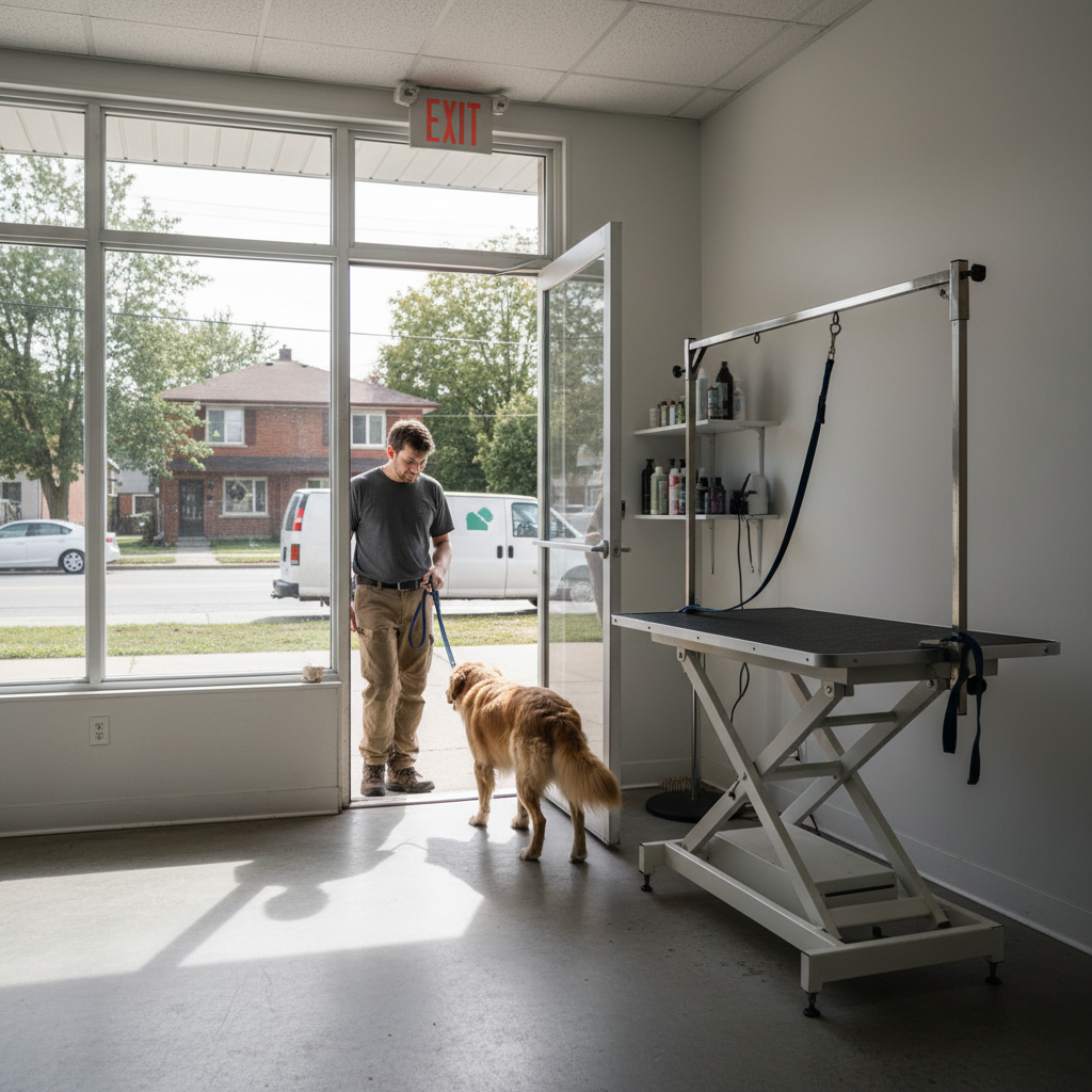 pet grooming work
